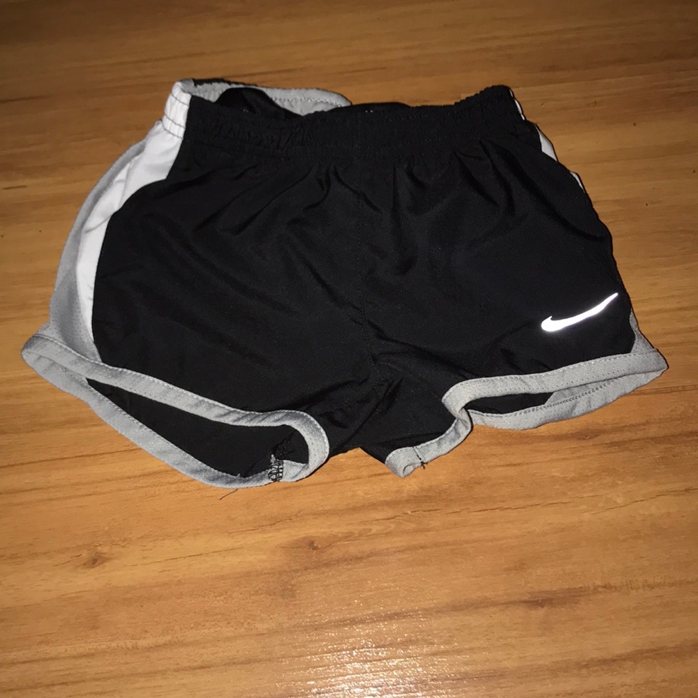 Black under armour shorts.